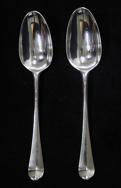 Two spoons by Elizabeth Tuite, The Metropolitan Museum of Art